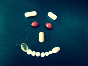 My Daily Dose of Medication.  © Jess Bruce 2014.
